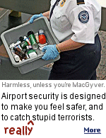 Smart terrorists could get through airport security with fake boarding passes and all manner of prohibited items, as the author of this article did with ease.